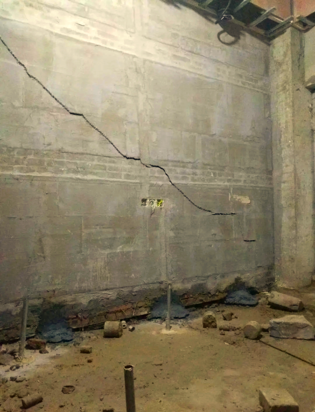 扬州仪征房屋下沉加固